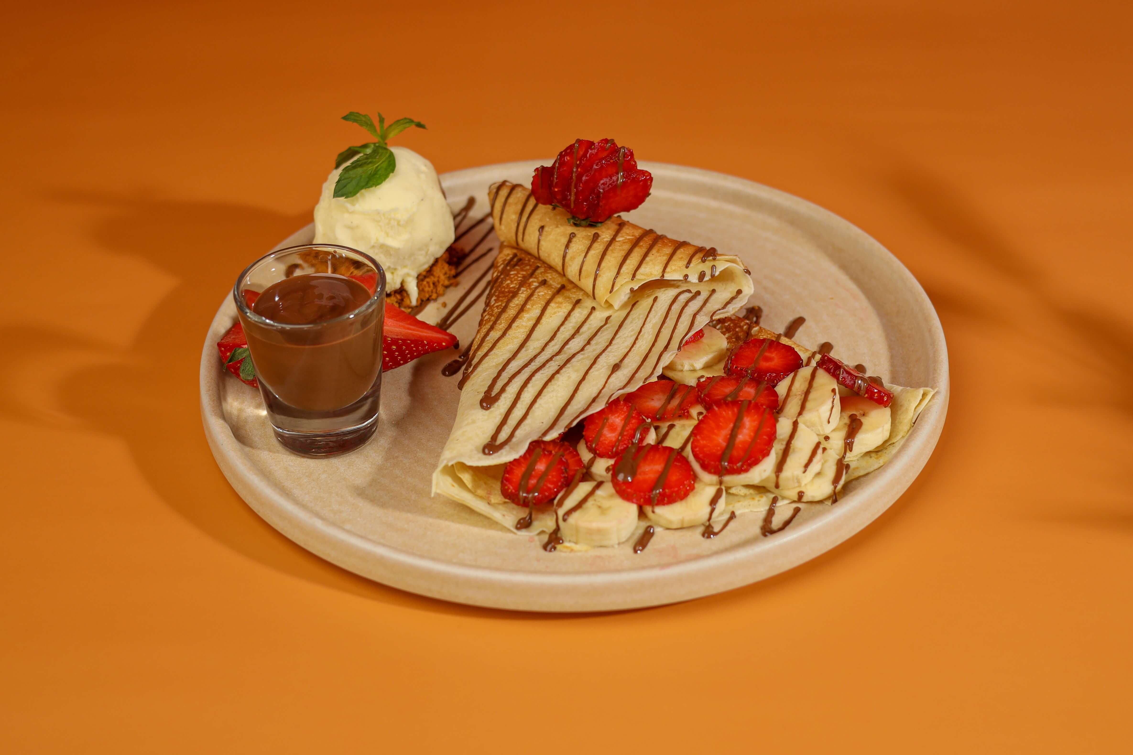 Fruits Crepe
